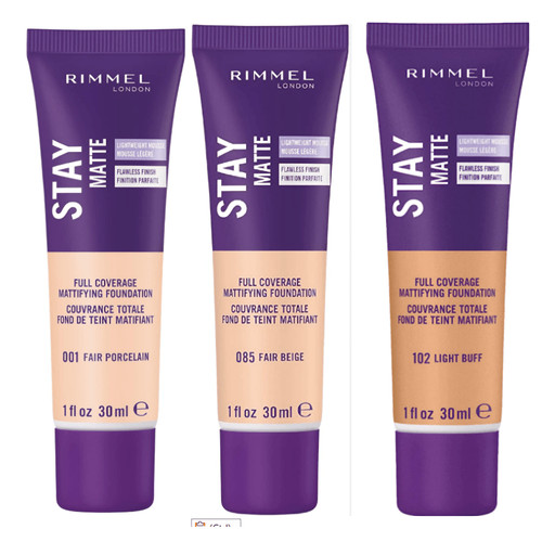 Rimmel stay matte fondazione - fondazione,